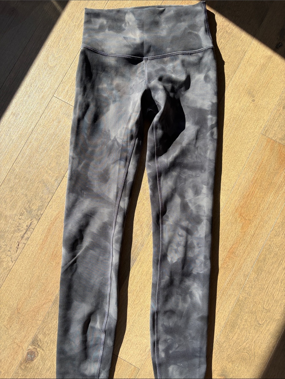 Lululemon Wunder under High-Waist Tie-Dye Grey Leggings size2